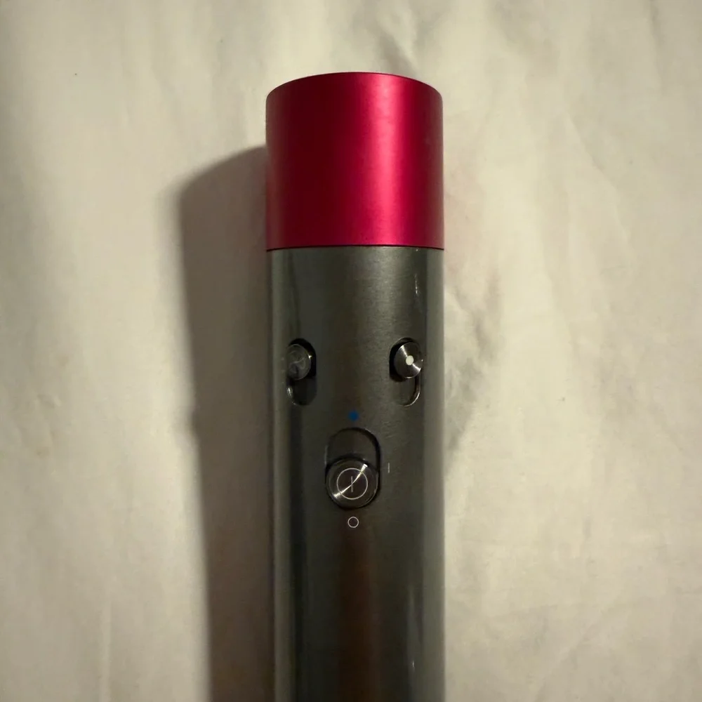 Dyson Hair Tool in Dark Gray and Magenta